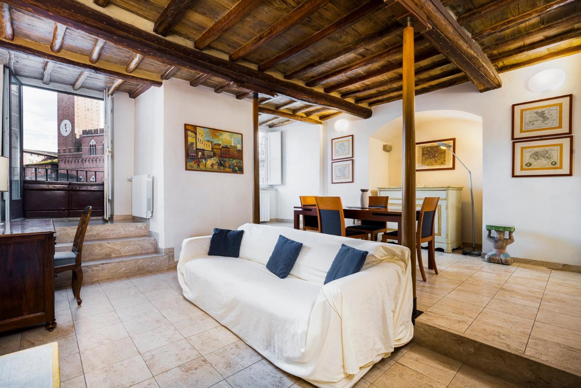 The Balcony Suite - Affaccio Su Piazza Del Campo Siena Exterior photo